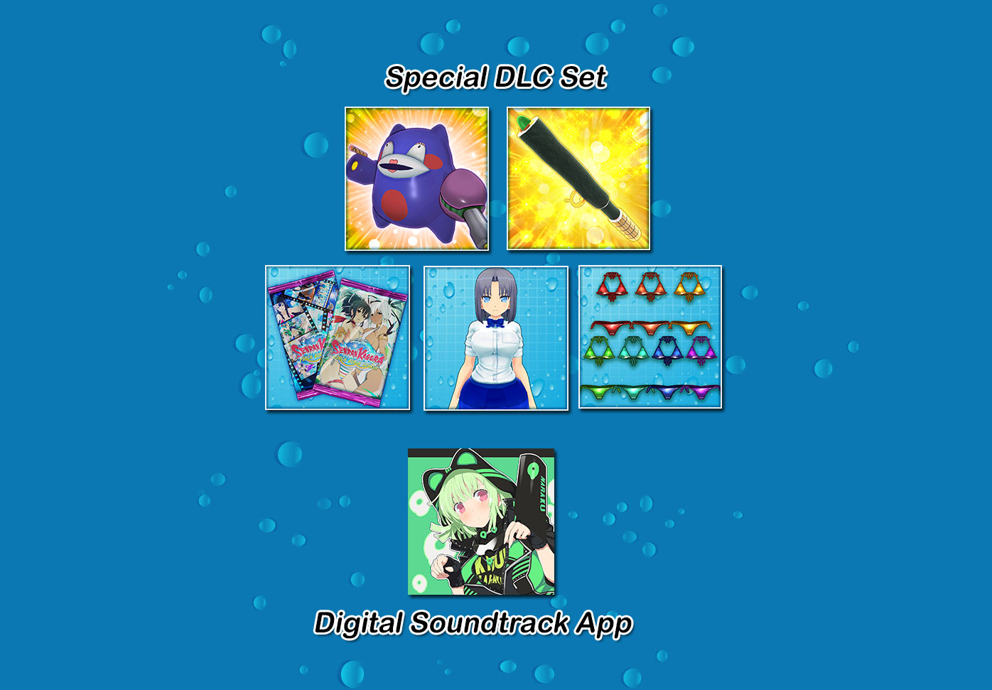 Limited Edition Sexy Soaker DLC Set and Digital Soundtrack App