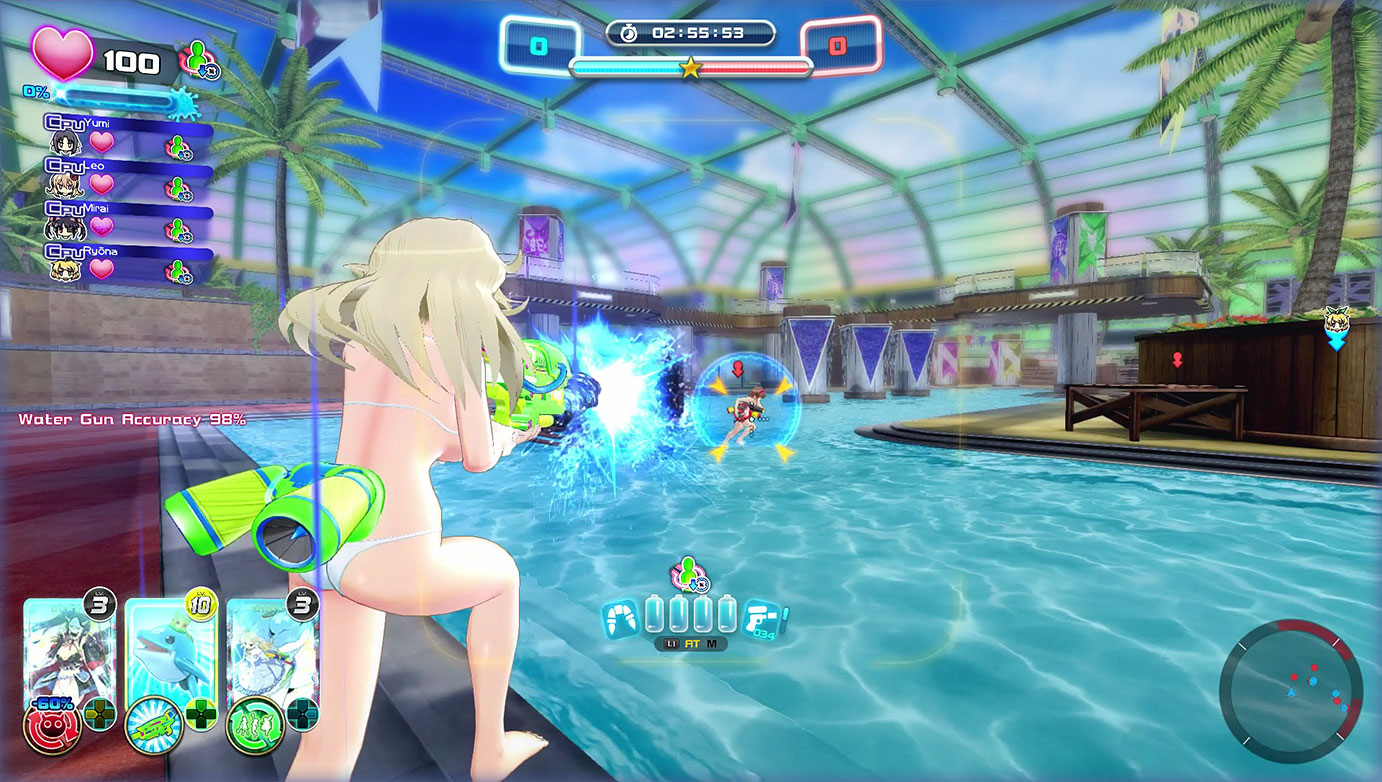 Senran Kagura: Peach Beach Splash Gameplay Review 